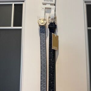 Michael Kors Skinny Belts x 2